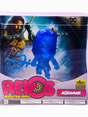 SDCC Exclusive Aquaman Vinyl Figure Factory Entertainment Revos Jason Mamoa New